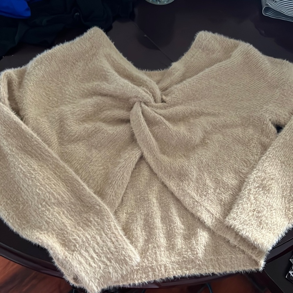 Fuzzy sweater